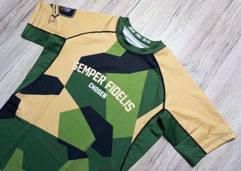 CHOSEN Semper Fi Rashguard - m90 camo